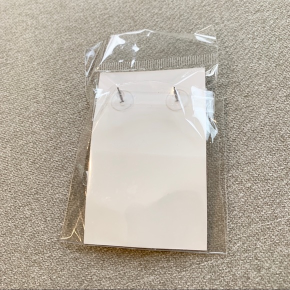 Geometric Acetate Earrings in Tortoise - Picture 4 of 4